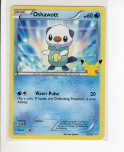 JUEGO DE POKEMON SIN LÁMINA HOLO-HOIL OSHAWOTT MCDONALDS 21/25 CASI NUEVO/M - Imagen 1 de 1