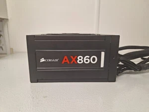 Corsair AX860⚡️80+ PLATINUM Modular 860 watts Power Supply PSU - Picture 1 of 6