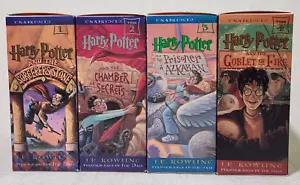 JK ROWLING HARRY POTTER BÜCHER AUF KASSETTEN JAHR 1-4 - Bild 1 von 7
