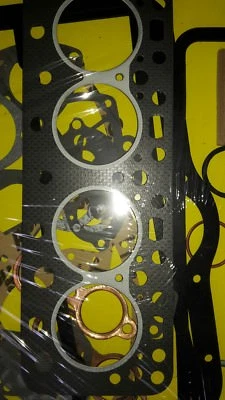 FIAT 1100 A - B  KIT GUARNIZIONI MOTORE CON TESTA/ ENGINE GASKET SET - Immagine 1 di 3