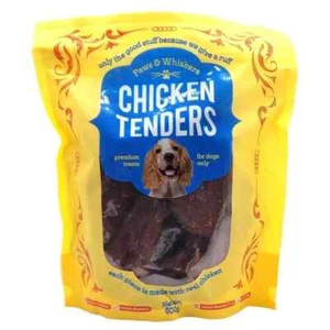 Paws & Whiskers Real Chicken Tenders Premium Dog Pet Treats Vitamin C & E 500g - Picture 1 of 5