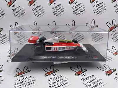 DIE CAST " MCLAREN M23 JAMES HUNT - 1976 " AUTO DA CORSA 1/24 - Immagine 1 di 2