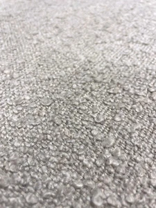8 yds Restoration Hardware Performance Textured Boucle Dove Upholstery Fabric - Picture 1 of 10