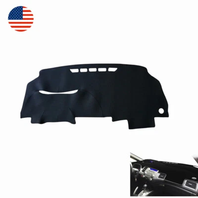 Cubierta de tablero de cuero alfombrilla de tablero alfombrilla antideslizante para Acura CSX 2006-2011 Foto 1 de 4