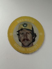 1984 7 Eleven Baseball Slurpee Disc Robin Yount Near mint-Mint