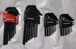 CRAFTSMAN 44 Pc SAE & METRIC MM Allen / Hex Key Wrench Set NEW - Picture 1 of 2