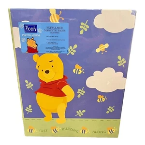 Vintage Disney Winnie The Pooh extra große magnetische Seiten Fotoalbum BRANDNEU - Bild 1 von 5