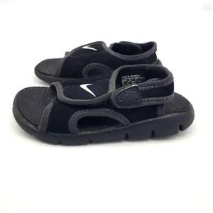 Nike Schuhe Kleinkinder 7C Sunray Adjust 4 schwarze Riemen Kinder Sandalen - Bild 1 von 10
