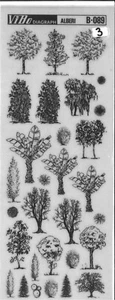 1 FOGLIO TRASFERELLI TRASFERIBILI VIBO B089 ALBERI SIMBOLI - Foto 1 di 1