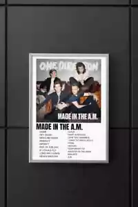 One Direction | One Direction Made in the A.M. album | Made in the A.M. poster | - Picture 1 of 4