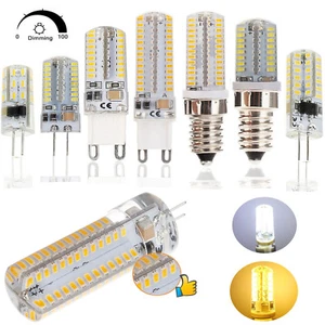Mini Dimmable LED Corn Bulb Light G9 G4 E14 E12 6W 8W 10W 3014 SMD Lamp AC 110V - Picture 1 of 24