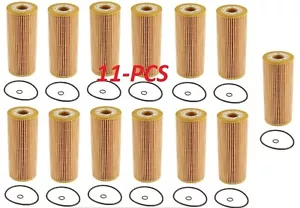 for 98-06 VW Beetle Golf Jetta Passat 1.9L TDI 11-Pc MANN Oil Filter Kit HU7262X - Picture 1 of 1