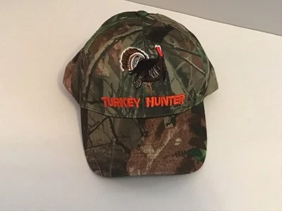 Camuflaje Pavo Cazador Sombrero Camionero Sombrero Camuflaje Ajustable Foto 1 de 4