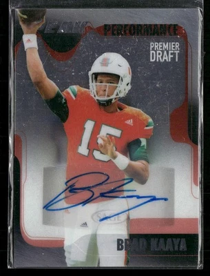 2017 SAGE HIT #PK-BK Brad Kaaya Peak Performance Auto - Image 1 of 2