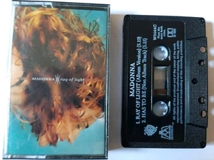 Madonna - Ray of Light cassette single 1998 MAVERICK W0444C HAS TO BE - Picture 1 of 2