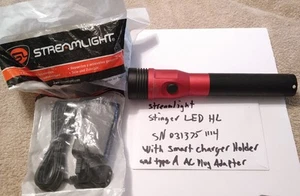 Streamlight Stinger LED HL Flashlight With Full Charger Kit - Picture 1 of 17