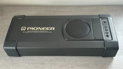 PIONEER TS-LX100 vintage enclosed self-amplified tune-up woofer system - Bild 1 von 4
