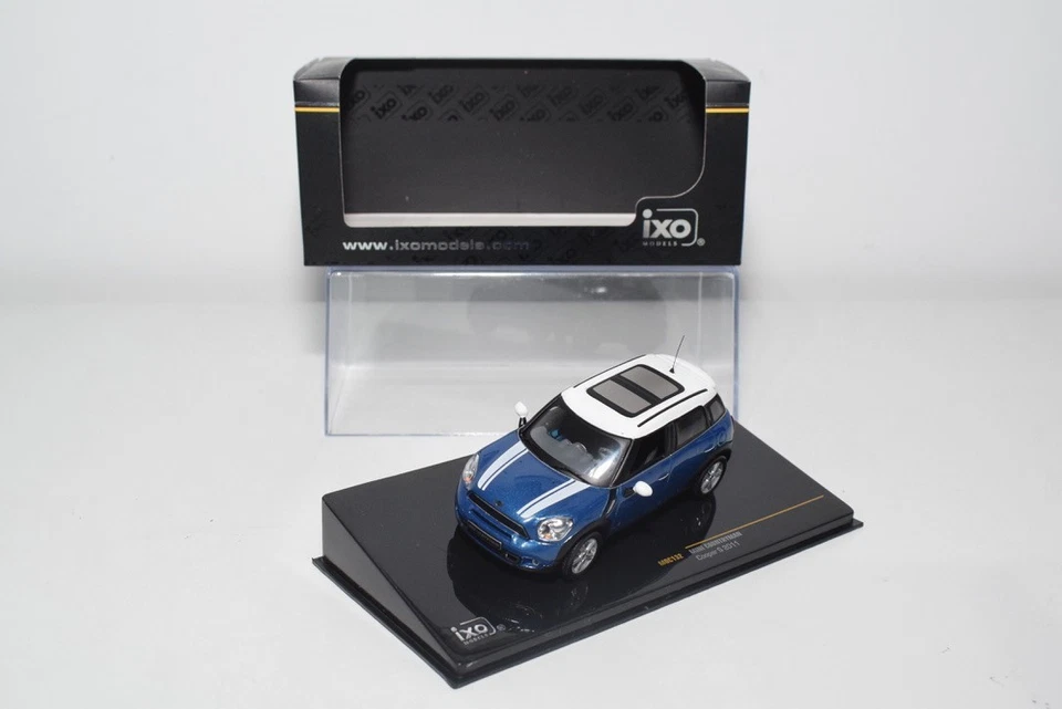 B98 1:43 IXO MOC132 MINI COUNTRYMAN COOPER S 2011 MET. BLUE MIB - Image 1 of 4