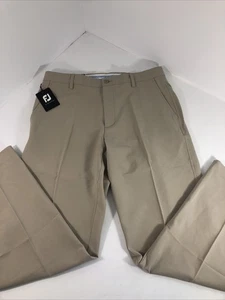 Pantalones de golf Footjoy Performance para hombre W36”/L32” color caqui nuevos con etiquetas - Imagen 1 de 6