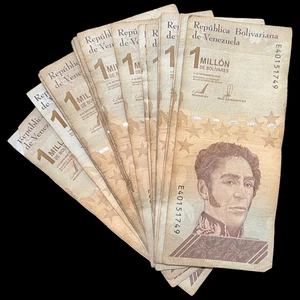 25x Billete Venezuela 1 Millón Bolívares Soberano Bolívares *Muy Circulado* - Imagen 1 de 8