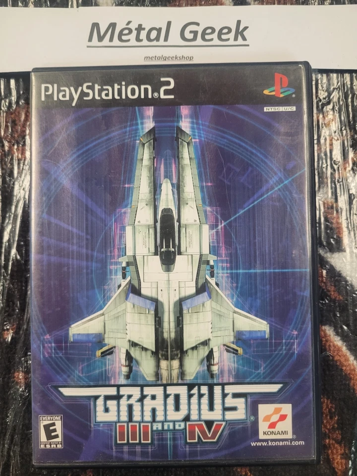 Gradius III and IV Ps2 CIB EN Tested Free Shipping in Canada !! - Image 1 of 4
