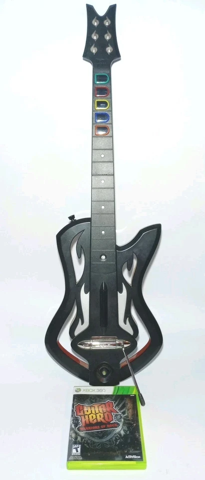 Guitar Hero Xbox 360 - Edición Warriors of Rock - Paquete de mando y juego  Foto 1 de 4