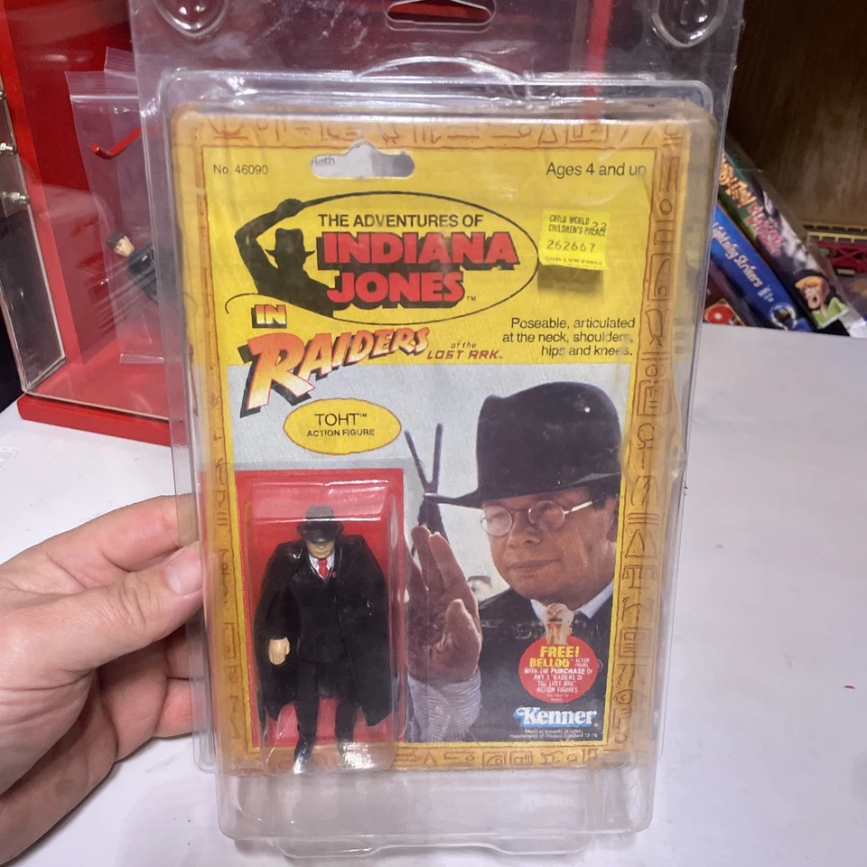 Indiana Jones Kenner 1982 Toht original nuevo sellado sin usar, en caja #3 Foto 1 de 4