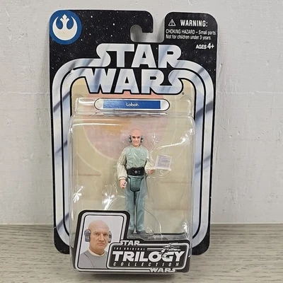 Figura Lobot Star Wars 2004 Colección Trilogía Original Imperio Contraataca Foto 1 de 4