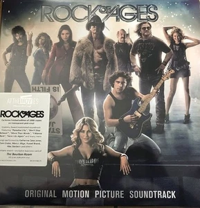 ROCK OF AGES - OST - 2-LP - PINK VINYL - EXTREMELY RARE/OOP - LE OF 1000 - NEW! - Foto 1 di 22