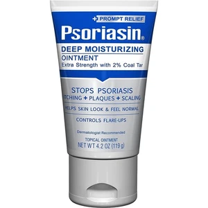 Psoriasin Deep Moisturizing Ointment - 2% Coal Tar - Stops Psoriasis Itching,... - Picture 1 of 3