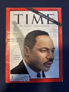 Martin Luther King Jr  1964 Time Magazine Man of The Year - Picture 1 of 9