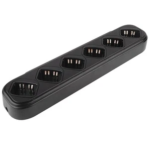 Wtyczka UE Walkie Talkie SiX Way Charger Zasilacz do GP320 GP328 / FY - Zdjęcie 1 z 19