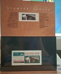 G993 - Australia 1989 'Parcel Post, Across Town POP', Postage Paid Label MNH - Picture 1 of 1