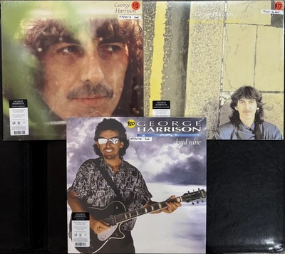 NEW George Harrison Lot of 3 Vinyl LPs 2017 Remaster Cloud Nine+ M/NM (Beatles) - Image 1 of 4