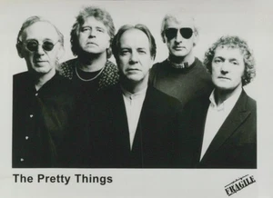 The Pretty Things Photo Original Black And White Press Promotion Circa 1990s - Picture 1 of 13