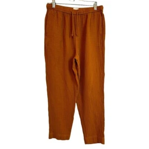 Lou & Grey Gr. M Hose Damen Relaxed Fit Baumwolle Burnt Orange - Bild 1 von 8