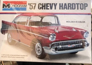 Monogram 1:24 '57 Chevy Hardtop Model Kit #2225 Originalverpackt - Bild 1 von 4