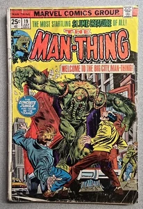The Man-Thing Comic Book #19 Marvel Comics 1975 - Picture 1 of 2