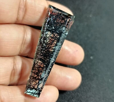 71.25 Ct Fancy Cut Natural Rutilated Quartz Loose EGL Certified Gemstone - Image 1 of 4