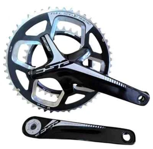 FSA Gossamer 11 speed Road bike Crankset 50t 34t 172.5mm BB386 Fit Shimano - Picture 1 of 10