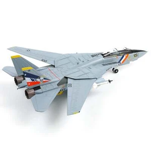 F-14A Tomcat 1/72 Metal Airplane Model Kits with Stand VF-2 DieCast Alloy - Picture 1 of 6