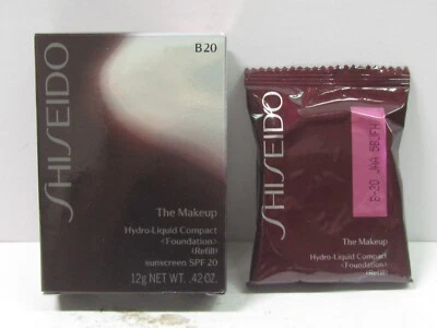 Shiseido The Makeup Hydro Liquid Compact Refill SPF 20 B20 Natural Light Beige - Image 1 of 2