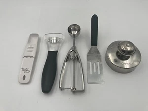 Pampered Chef Lot 5 Pre-owned Kitchen Utensils - Picture 1 of 6