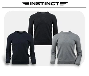 Maglione Uomo Invernale Girocollo Maglioncino Caldo 100 % Cotone Slim Fit Casual - Foto 1 di 15