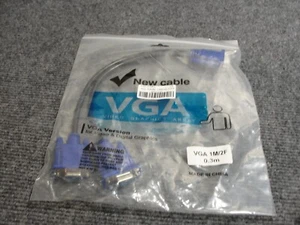 VGA Pasow VGA Splitter C Duplication 1 Feet Y Splitter Monitor VGA Cable - Picture 1 of 6