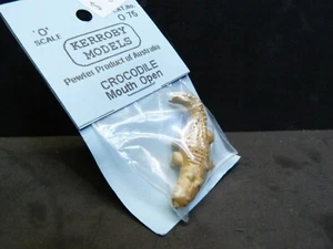 Kerroby Models O Scale 1/43 1/48 painted whitemetal Crocodile Part #O75 - Picture 1 of 1