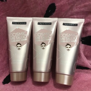 3 Freeman Cosmic Metallic Peel-Off Facial Cleansing Mask Soothing Rose Gold 6 oz - Picture 1 of 3