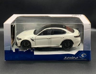 1:18 SOLIDO ALFA ROMEO GIULIA GTA - BLANCO TROFEO - 2022 Ref : S1806903 - Immagine 1 di 3