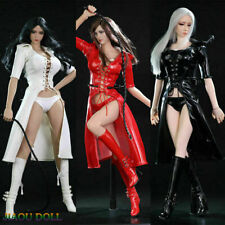 1/6 JO21X-21 Hooded Leather Jacket Clothes For 12" Female PH TBL Body Doll