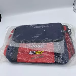 CLEVELAND INDIANS INSULATED LUNCH BAG / COOLER 2006 SGA MLB NEW! SUBWAY LOGO - Picture 1 of 2